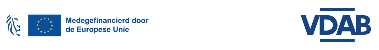 Logo's EU en VDAB